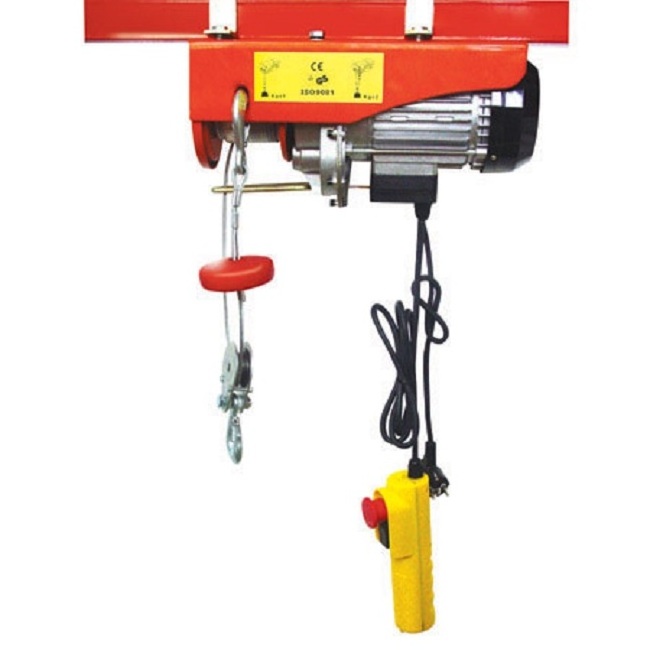 0.5Ton 1Ton Small Electric Hoist 220v With Wireless Remote Control Mini Hoist Electric 110v