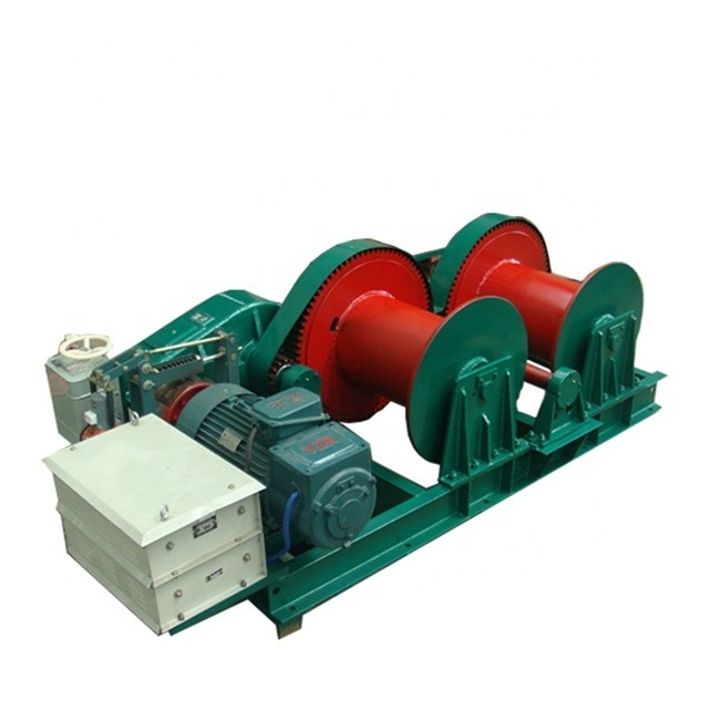 JK Series High Speed 240v Electric Boat Lifting Winch With Gearbox