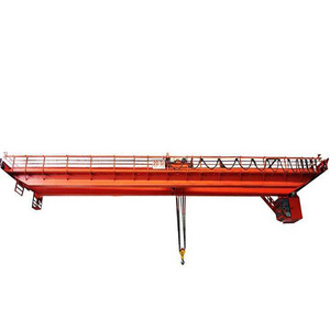 5 TON 10 Ton Girder Traveling Overhead Crane With Grab Bucket Use In Industry