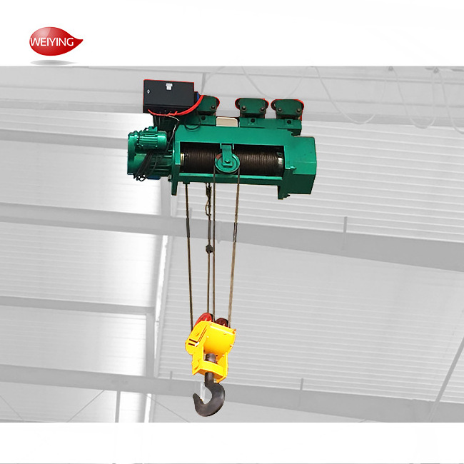 1- 50 ton Trolley Crane Electric Hoist / Wire Rope Electric Hoist Lifting Motor