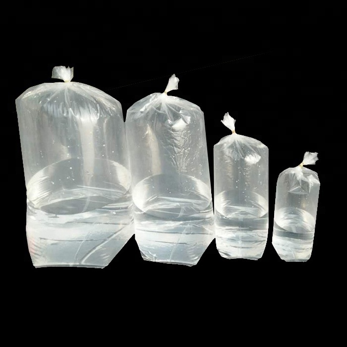 Square bottom fish carry bags plastic oxygenated transport bags live fish shipping bags