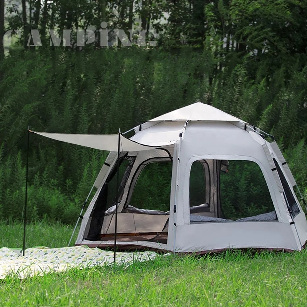 Customized Life Tent Outdoor Camping Tent With 1 Room 1 Living Room luxury Waterproof Camping Tent