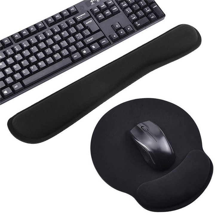 Leatherette Gel Keyboard Wrist Rest mouse pad extended ergonomic mouse pad