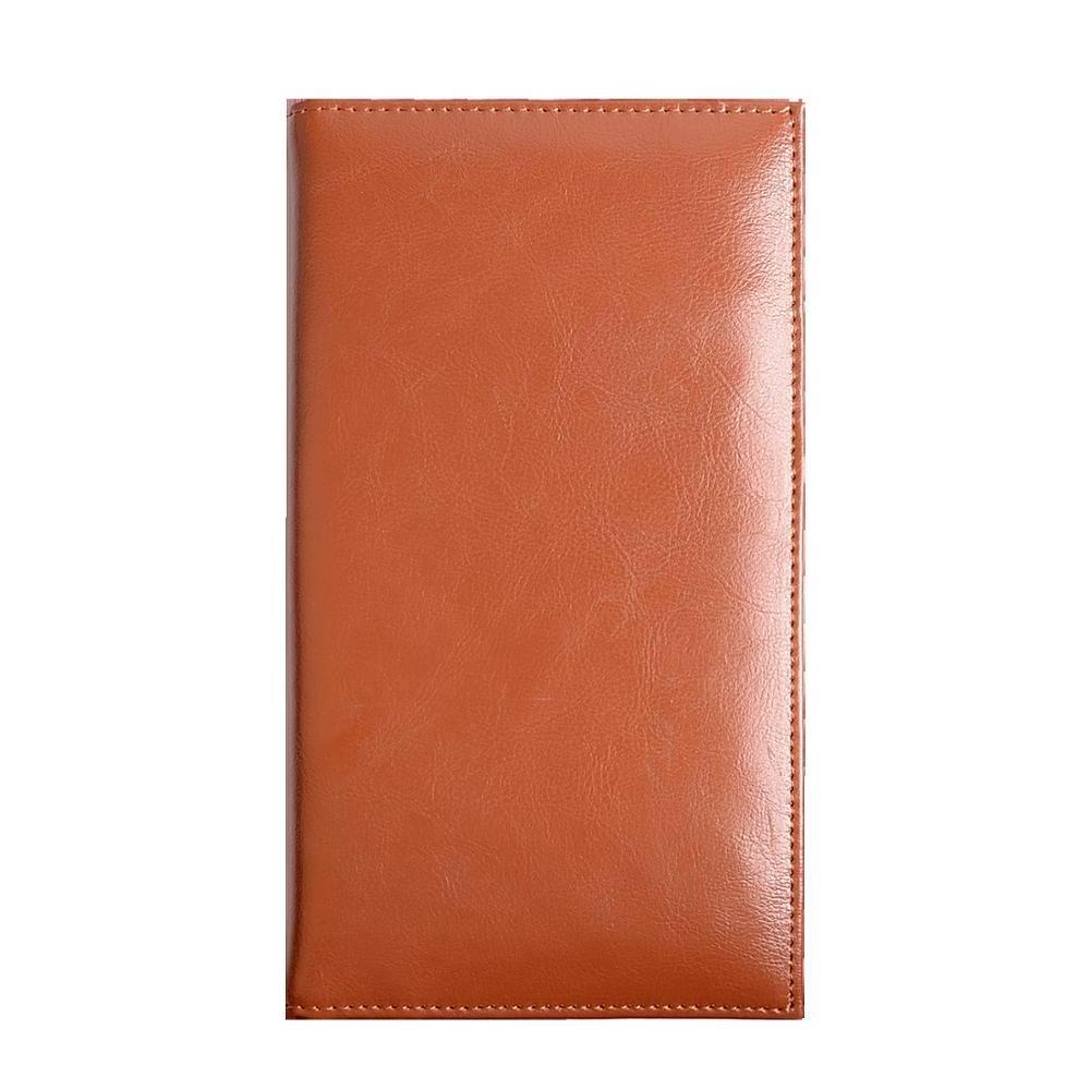 Restaurant Supplies Cheap Black PU leather Card Menu Board Hotel Guest Server Book Bill Folder Writing Notepad Holder