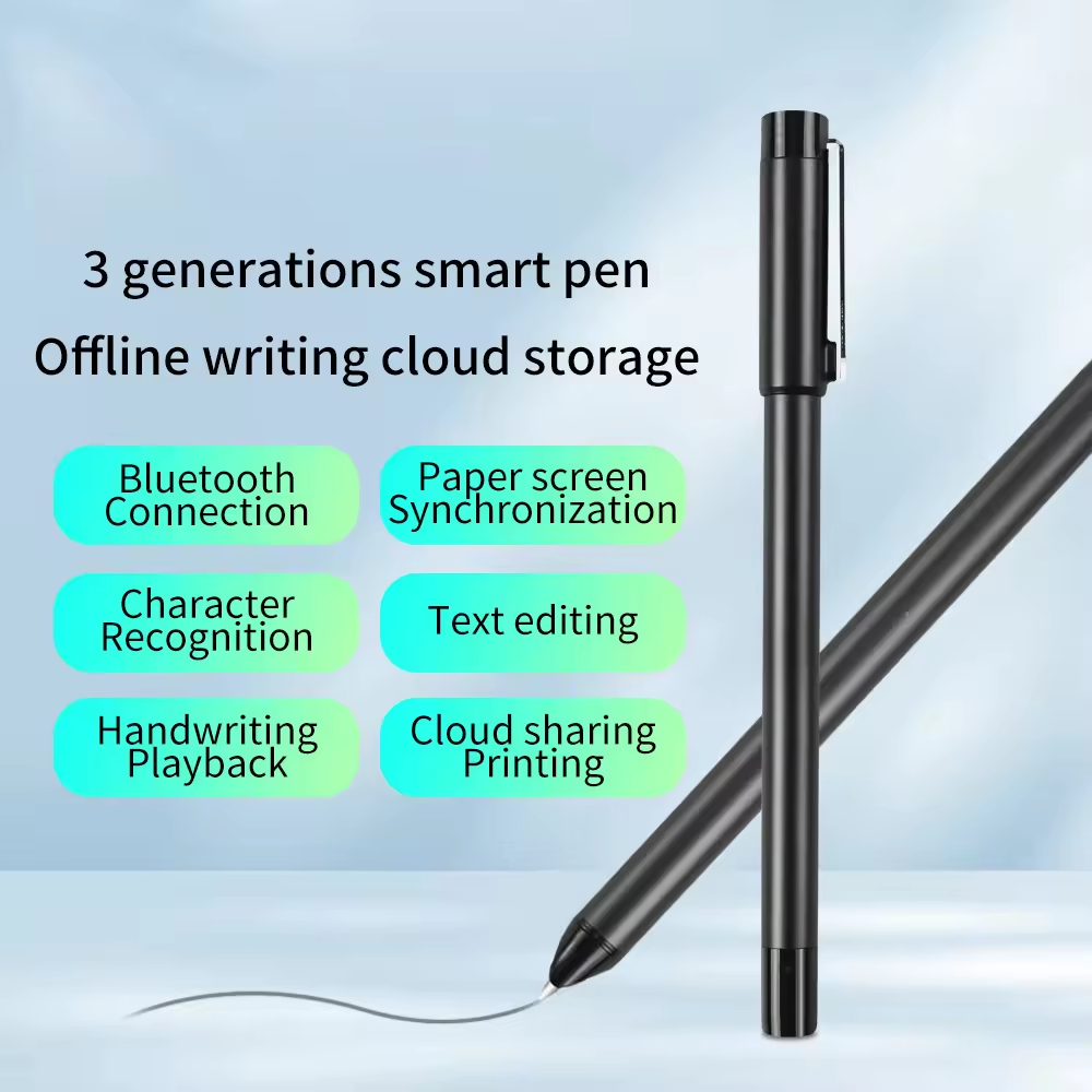 MasterBen Multifunctional Blue Tooth Syncpen Digital Cloud Storage Writing Pad Notebook Sync Smart Pen