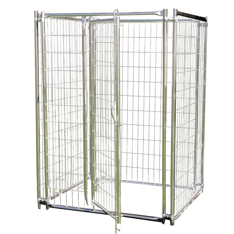 Wholesale large galvanized outdoor dog kennel/metal dog run cage/pet playpen for factory hot sale