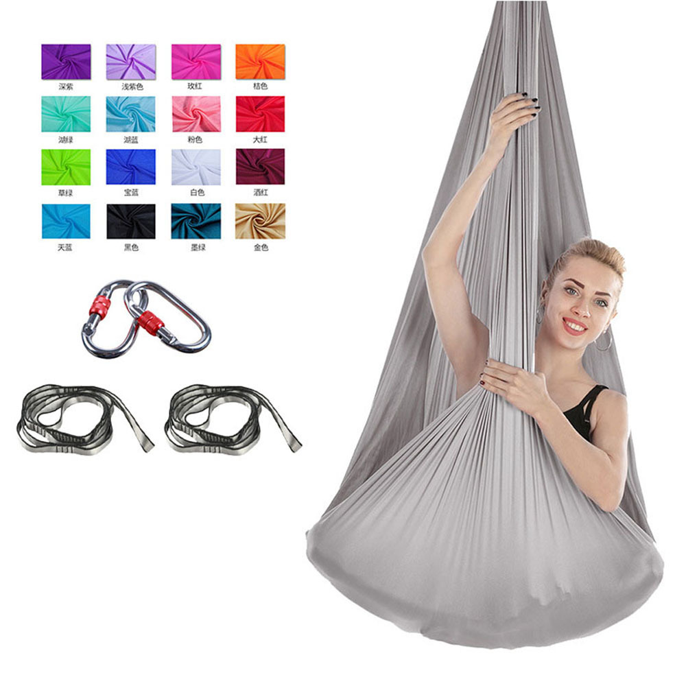 Anti-Gravity Yoga Hammock Adjustable Aerial Yoga Silk Hammock