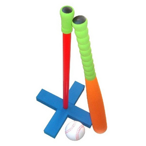 Funny toys outdoor exercise foam softball baseball bat and stress ball