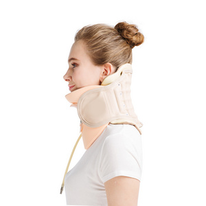 Therapy Adjustable Medical Neck Traction Brace Waterproof Plastic Foam Extrication Cervical Collar