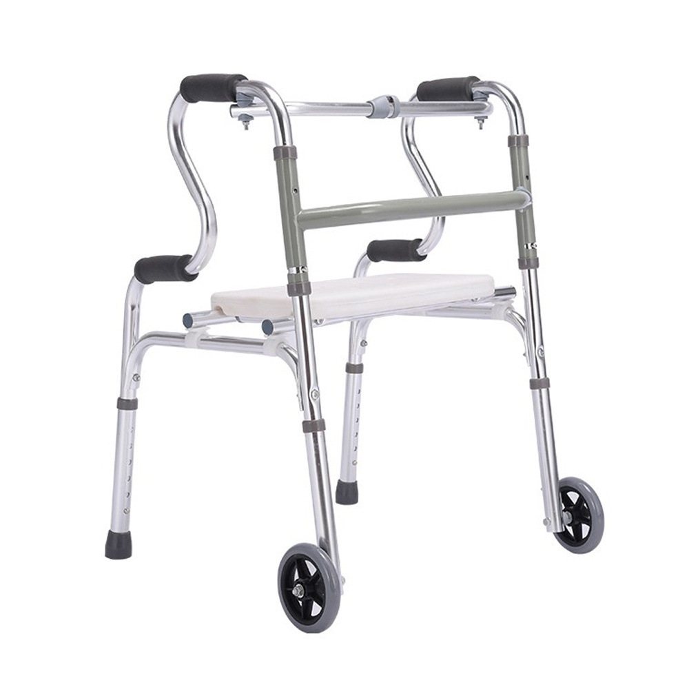 hot selling Health Medical Aluminum Lightweight Walker Folding Adult Orthopedic Walker