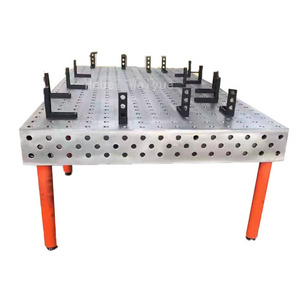 Hot Sale D28/D16 Modular Welding Table with Cast Iron Core Components for Manufacturing Plant