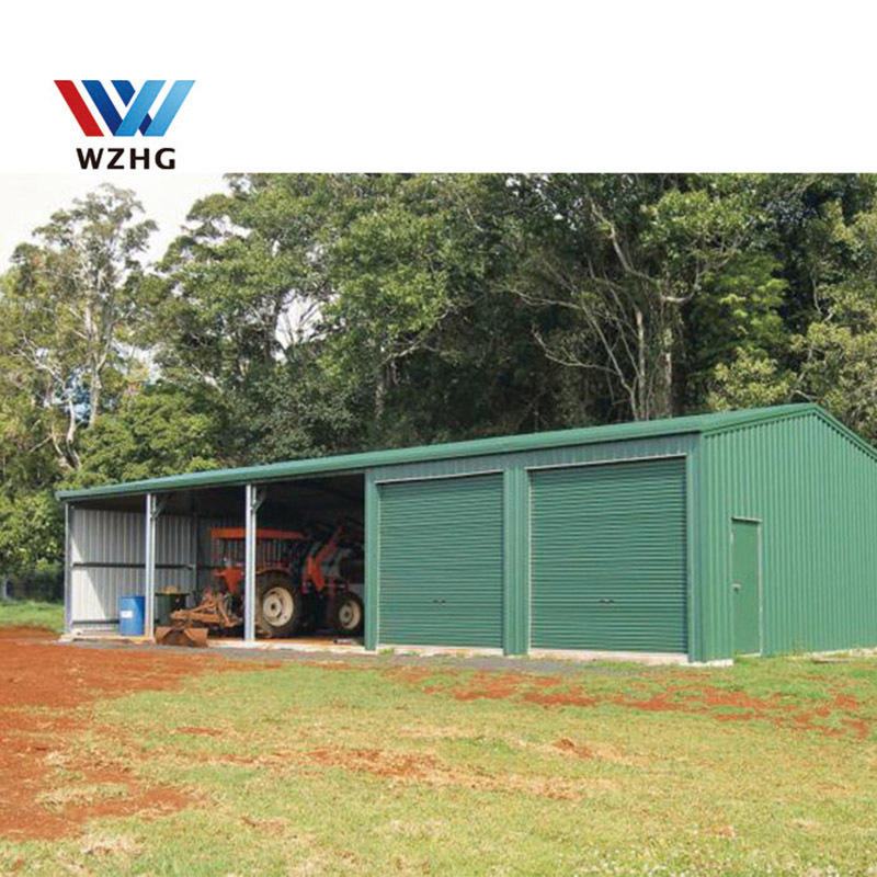 Factory price hot sale steel structure car shed garage carport parking buildings