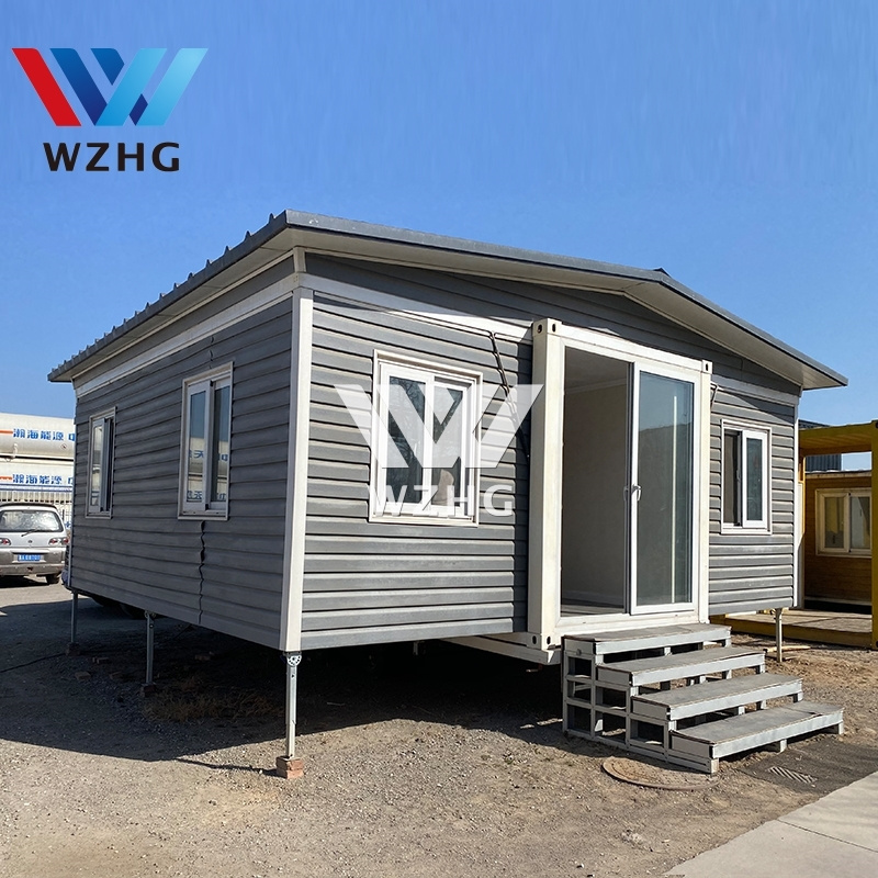 Sandwich panel container house de luxe two story house manufactured homes in california