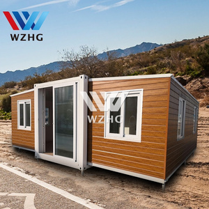 Lightweight Office Cabin Homes Prefab Houses Luxury Foldable House Container With Reinforced Roof