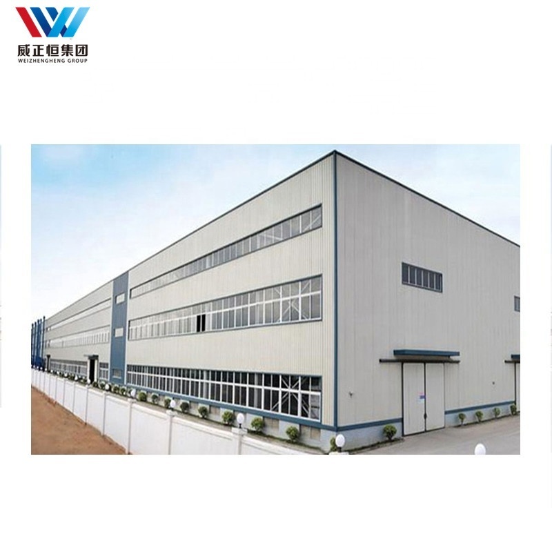 Factory low cost pre engineered steel structure construction large space portable prefab warehouse sheds design