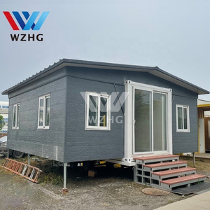 Prefabricated luxury foldable 2 bedroom expandable 20ft 40ft container house