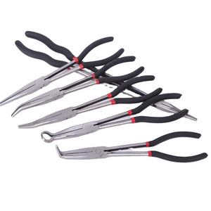 Manufacturers Wholesale 11 "Long Nose Pliers Set long nose diagonal cutting combination pliers