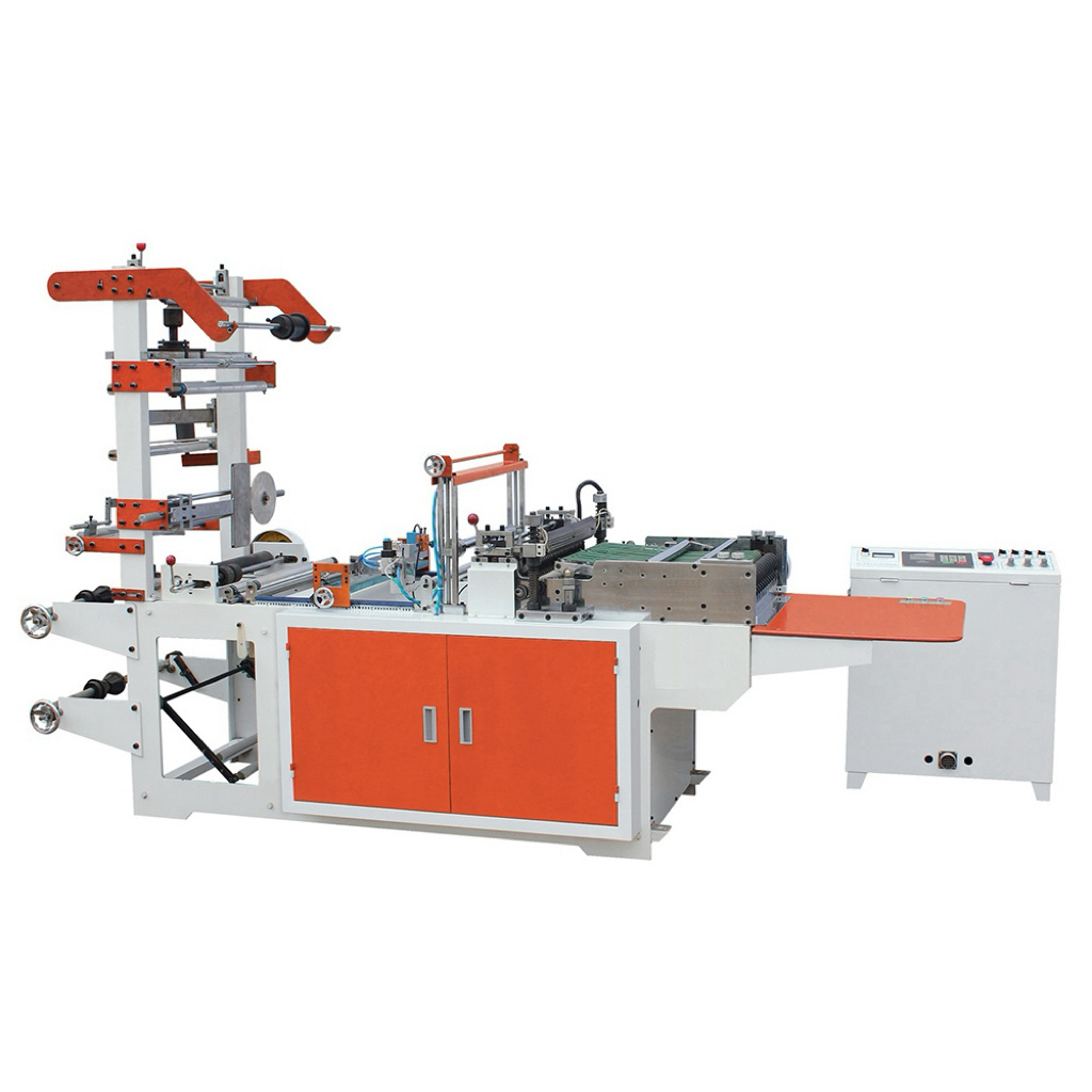 Poly Mailer Making Machine Pe Pp Bread Bag Side Sealing Courier Plastic Bag Cutting Making Machine