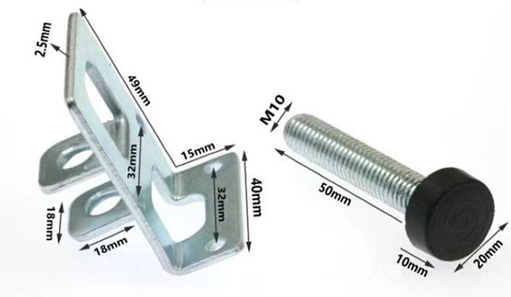 Metal Steel Table Desk Clamp Holder C Clamps