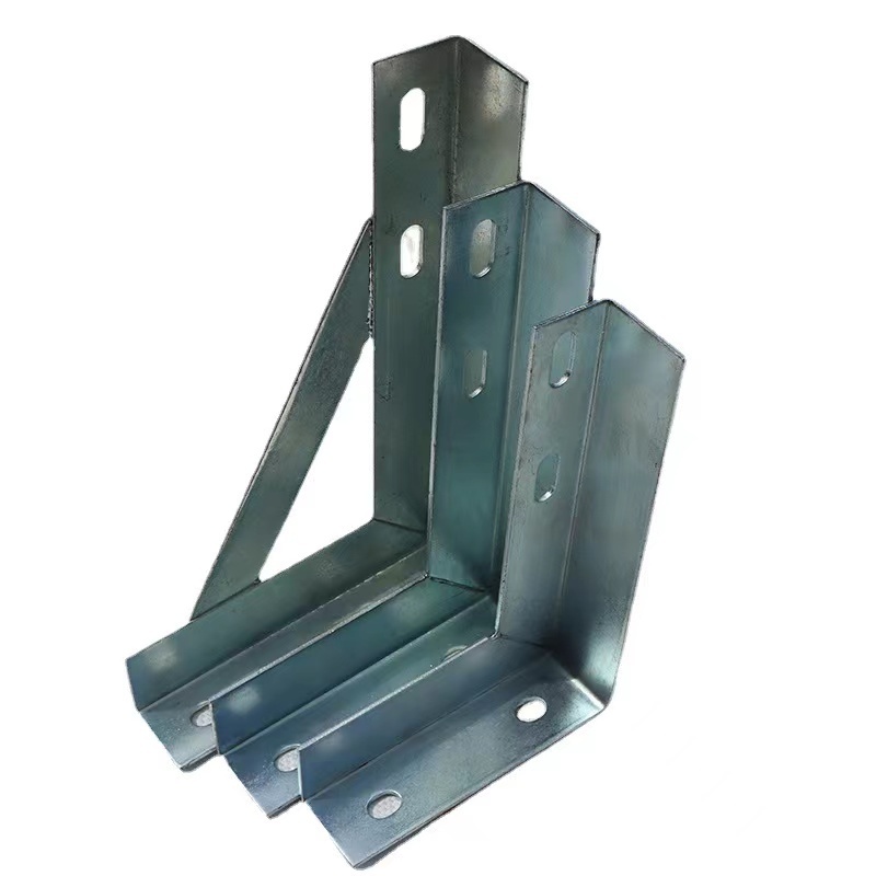 All size Galvanized Triangular  bracket for pipe fitting bracket