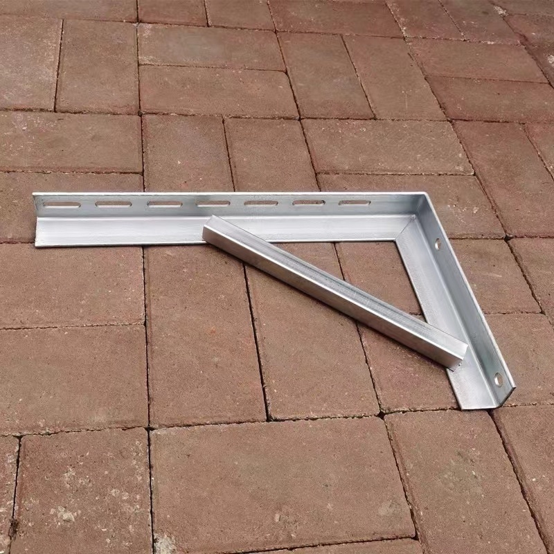 All size Galvanized Triangular  bracket for pipe fitting bracket