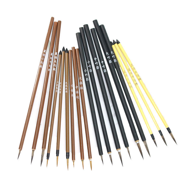 Artist Detail Paint Brush Set For Acrylic, Miniature Model Painting Oil, Gouache, Watercolor, Tempera And Body Painting