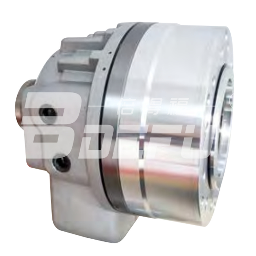 High speed through-hole rotary hydraulic oil cylinder