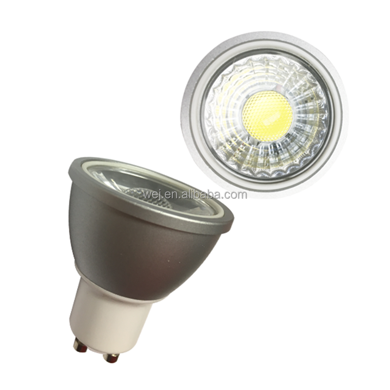 High Guality hot sale GU10 LED spotlight Bulb 2700K 3000K Soft Warm Light Spot Light factory Gu10 for Recessed Track Lighting