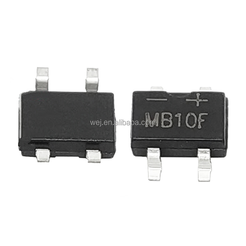 MB10f Bridge Rectifier MBF Package SMD Bridge Rectifier Diode 1A 1000V mini Bridge MB10f