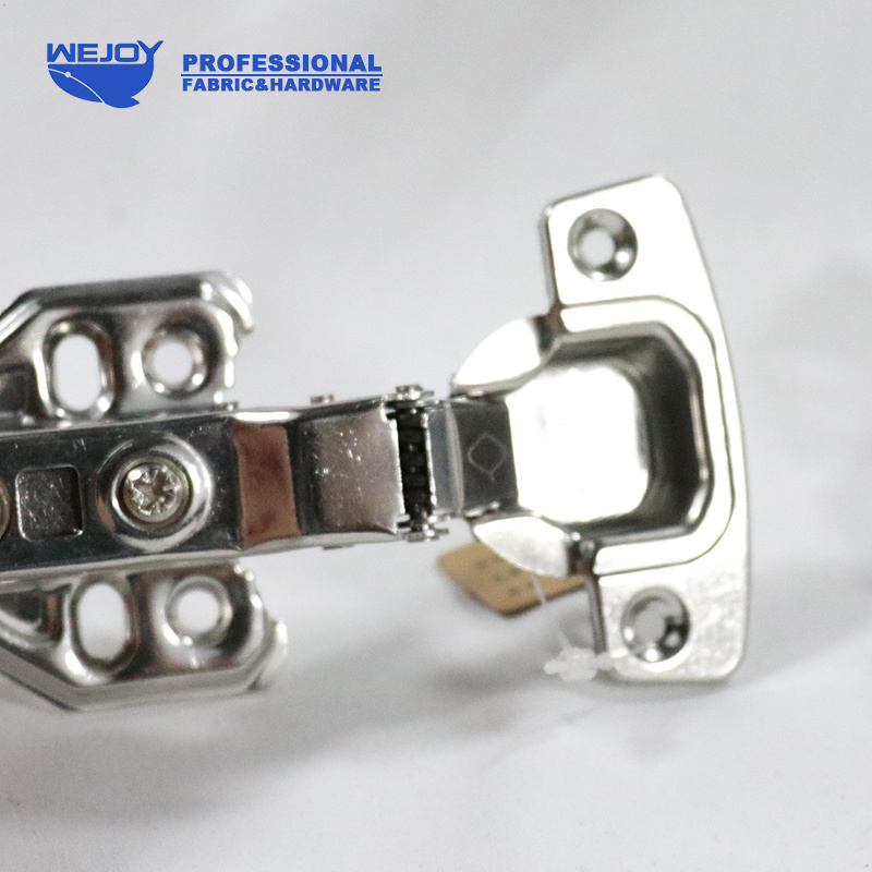 Wejoy Cheap Furniture hardware fittings concealed stainless steel soft close cabinet door butt hinge