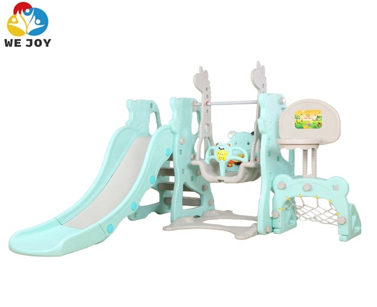 Children new style indoor playground baby hot sell multifunctional toys kids slide swing indoor