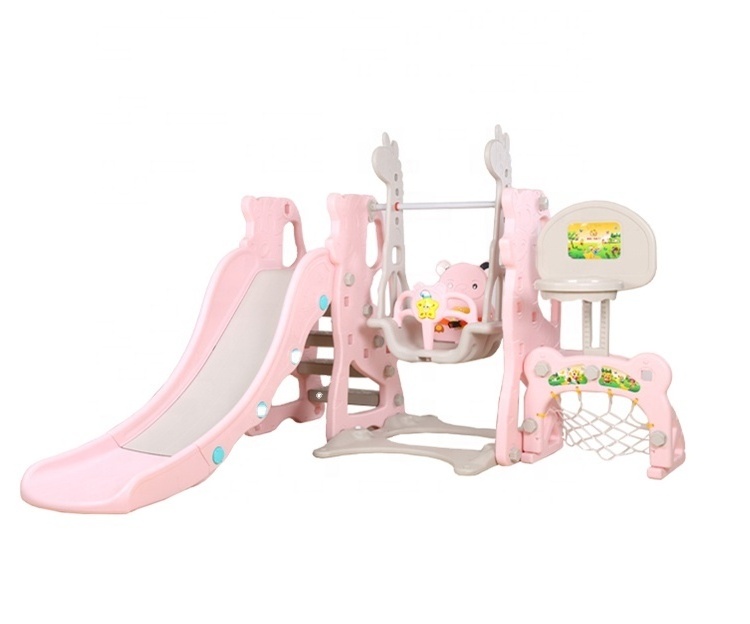 Children new style indoor playground baby hot sell multifunctional toys kids slide swing indoor