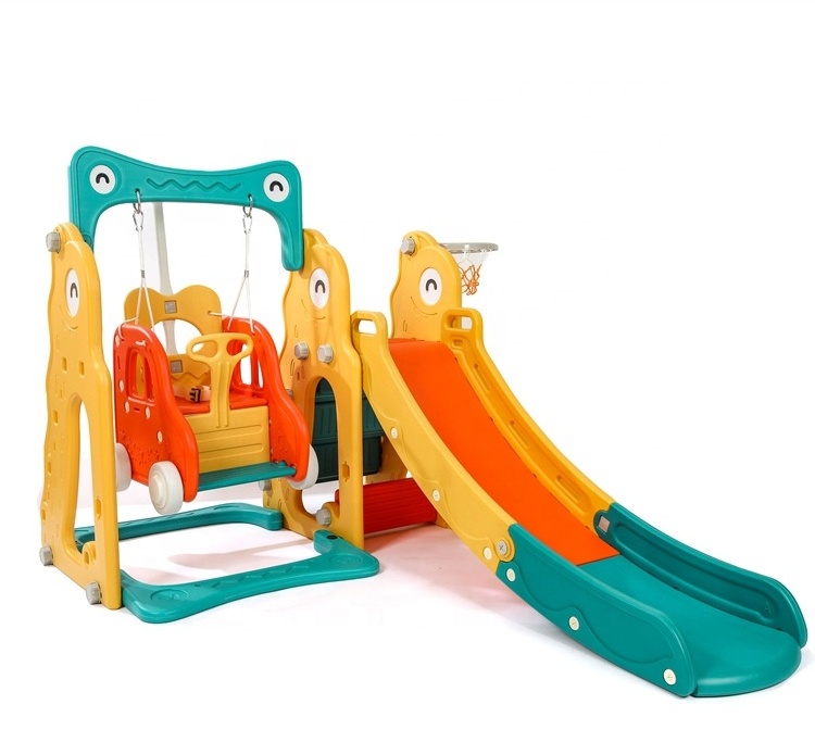 Baby Slide Indoor Plastic Slide and Swing for Kids Kindergarten