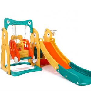 Baby Slide Indoor Plastic Slide and Swing for Kids Kindergarten