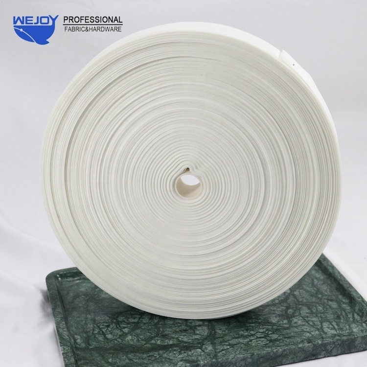 White nylon mattress tape elastic sofa webbing for sofa