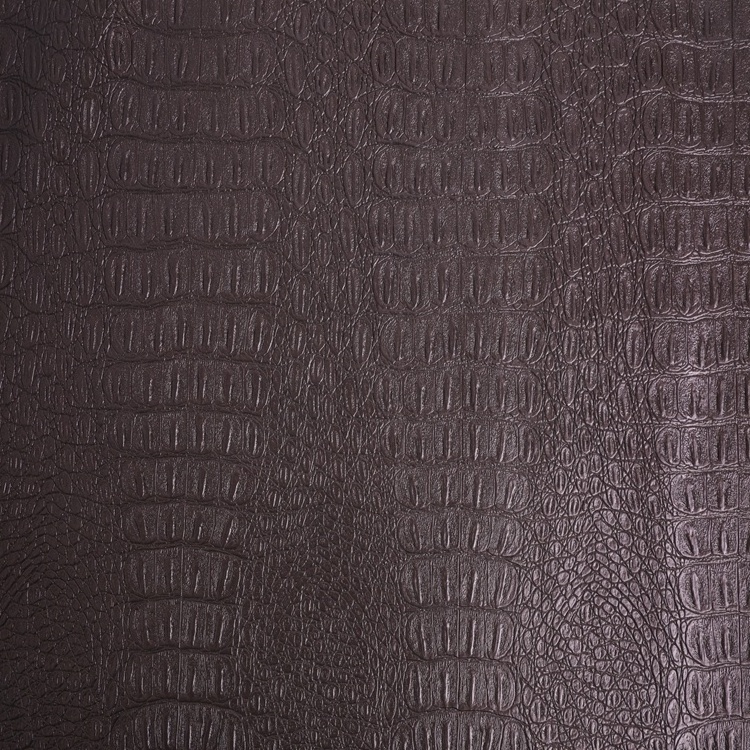 Hot sell cheap embossed alligator skin crocodile leather for sofa