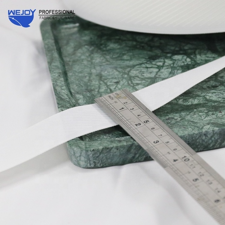 White nylon mattress tape elastic sofa webbing for sofa