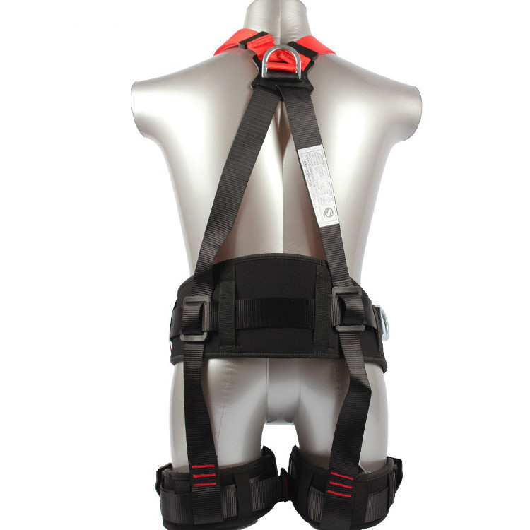 WEJUMP CE Certified Full Body Safety Harness For Working At Height Construction Working On Tower Safety Harness Hook With Swivel