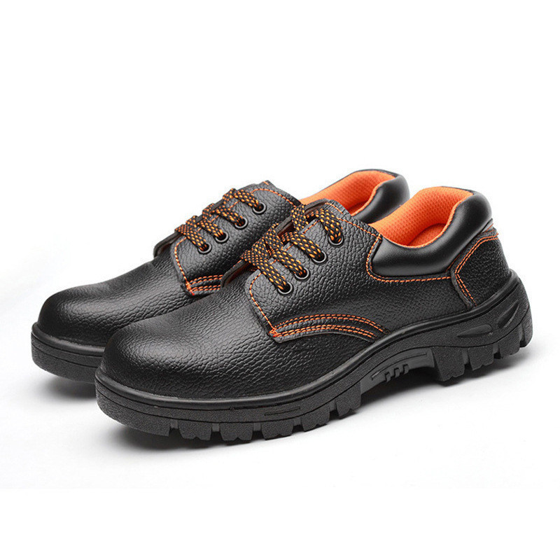 Wejump leather waterproof safety shoes sports with steel toe for worker