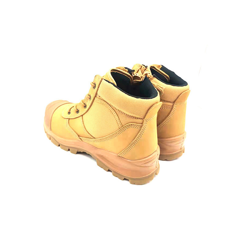 Wejump Boots Oil Water Resistant Anti Slip Work Steel Toe Puncture Proof Men Industrial Model Outsole Tpu Toe Safety Shoes