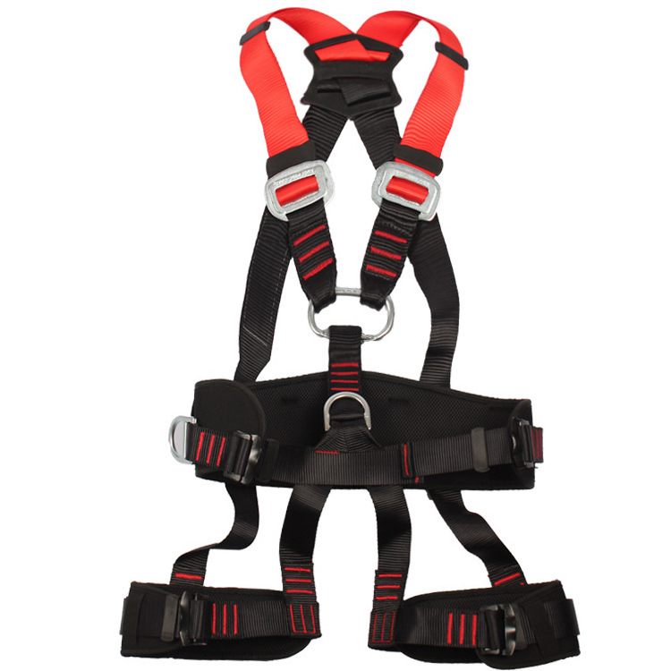 WEJUMP CE Certified Full Body Safety Harness For Working At Height Construction Working On Tower Safety Harness Hook With Swivel