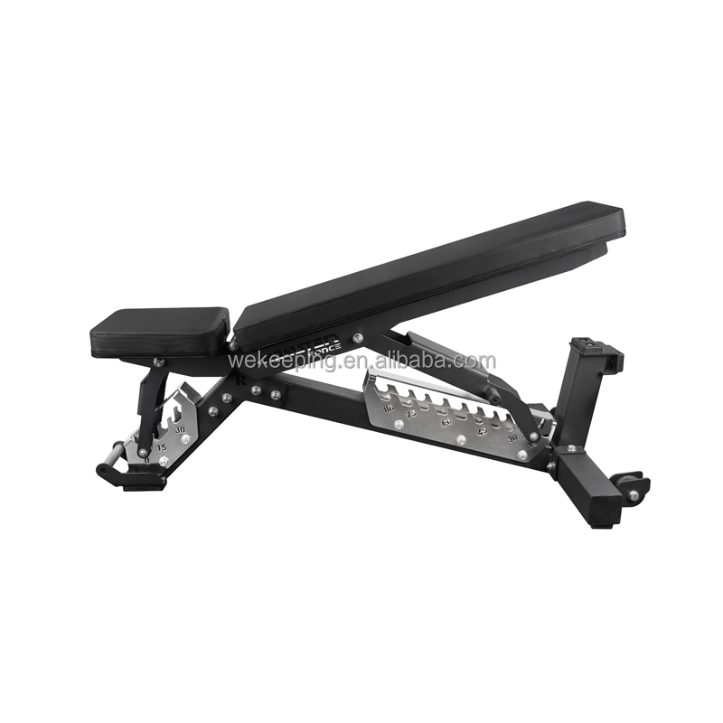 Commercial PRO Gym Exercise Adjustable Foldable Weight Lifting dumbbell Weight Bench with Incline and Decline