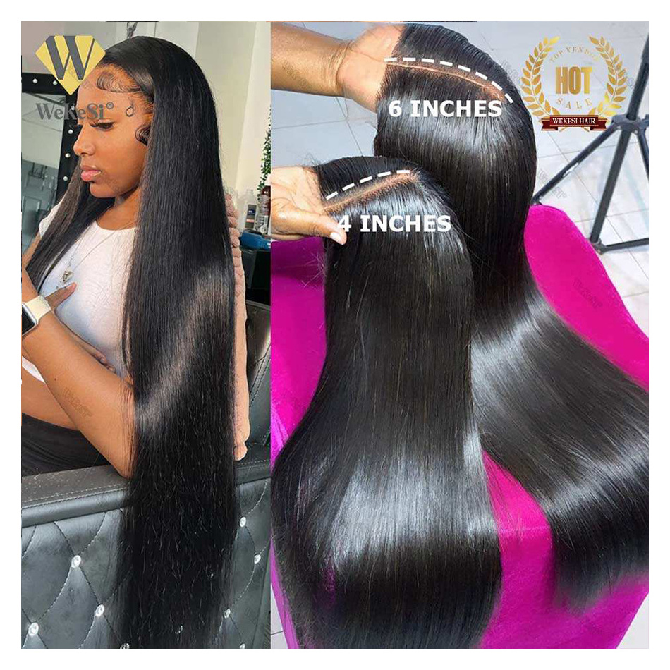 30 Inch 13*4 Mongolian Raw Virgin Remy Malaysian Glueless Wigs Human Hair Lace Front 13x6 HD Lace Frontal Wigs For Black Women