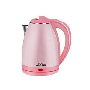 1.8L Electric kettle  High quality Stainless steel Plastic body Double layer body