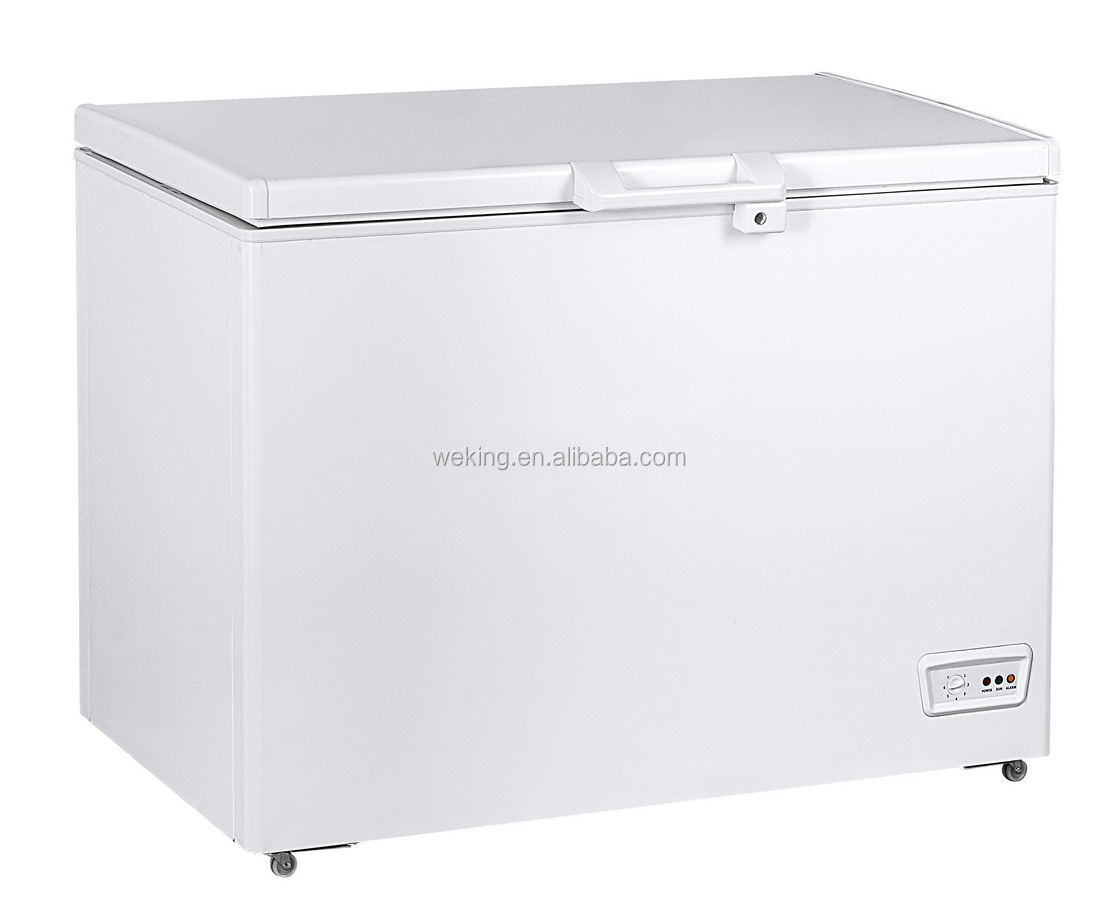 Small Home Comercial  Deep Chest Freezer  For Frozen Food Fish Mean  With Lock Dook Light