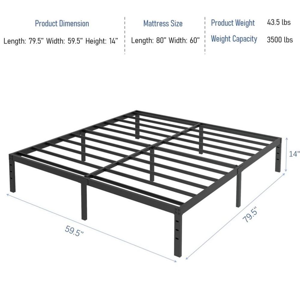 WEKIS Cheap Round Square Indian Headbord Queen Size Luxury Full Double Pink White Grey Green Black Minimalist Iron Bed Frames