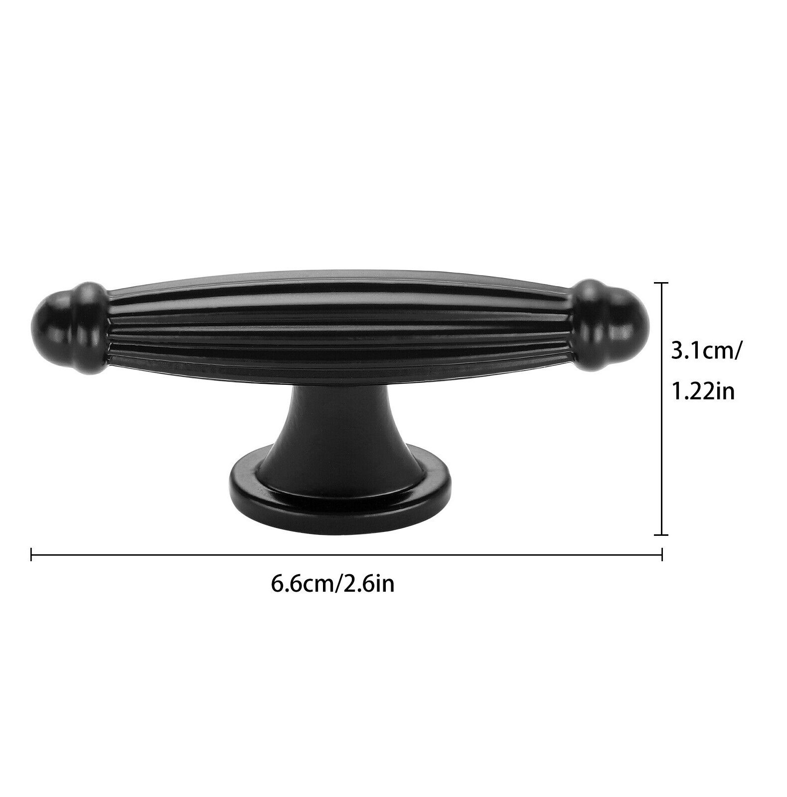 WEKIS Manufacturers Wholesale Professional Chrome Cabinet Pulls Rustic Drawer Pulls Home Hotel Antique Black Drawer Pulls