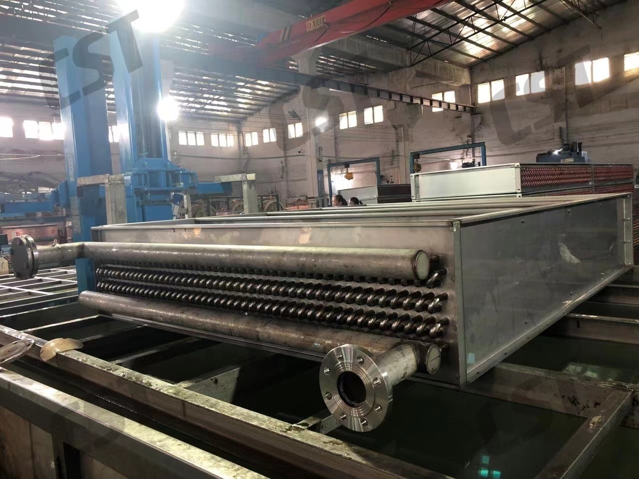 Stainless steel finned tube coil Industrial Steam Heat Exchanger for Dryer