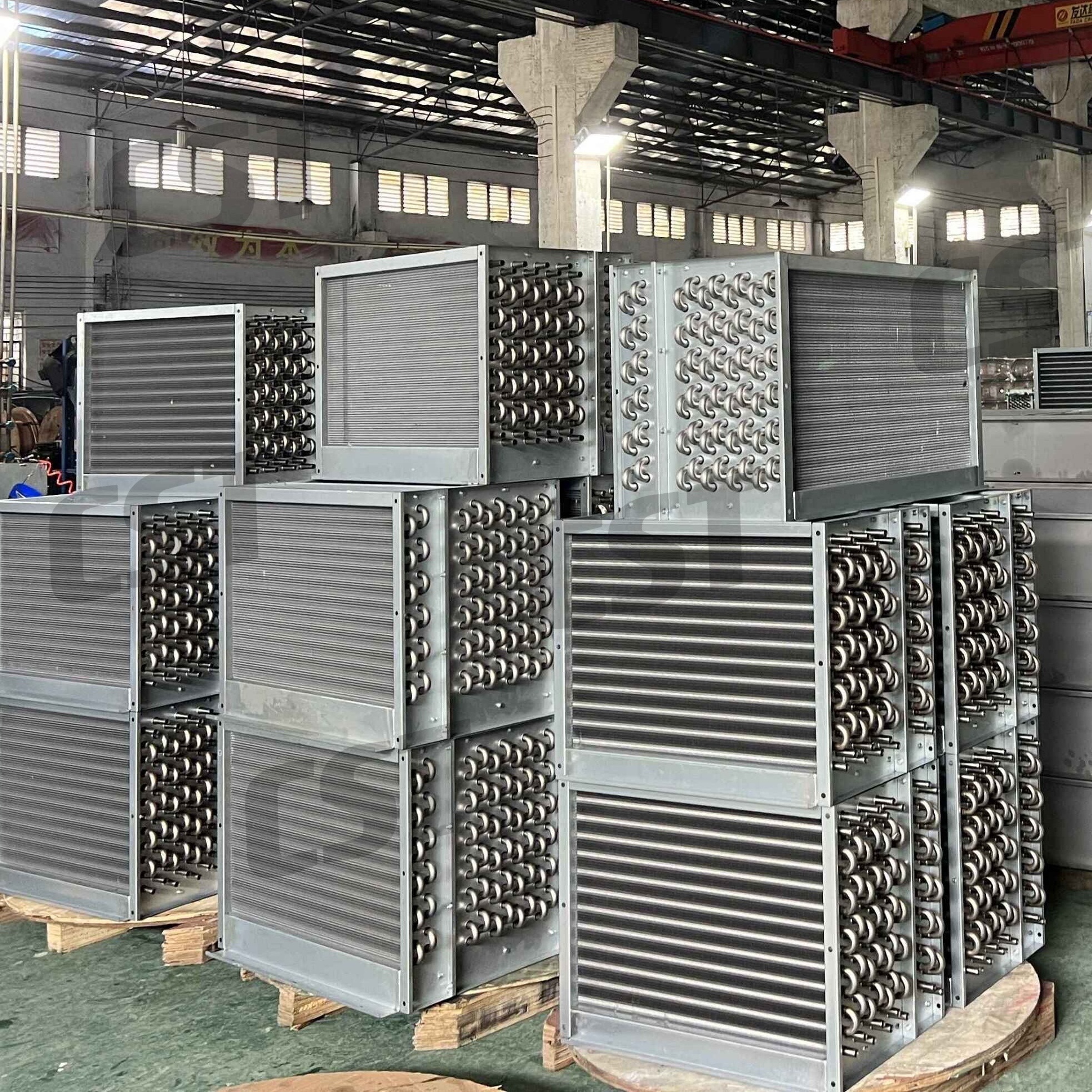 Stainless steel finned tube coil Industrial Steam Heat Exchanger for Dryer