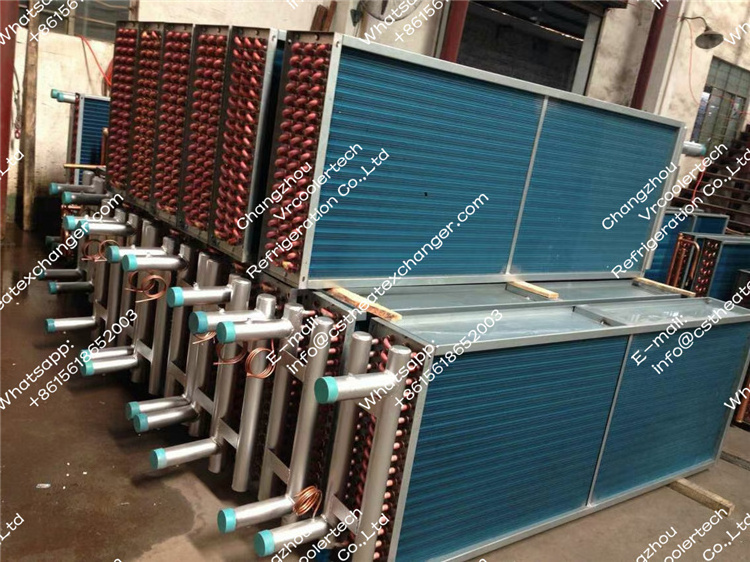 Heavy Duty Industrial Water Steam Condenser Steam Heating Coils Heat Exchanger